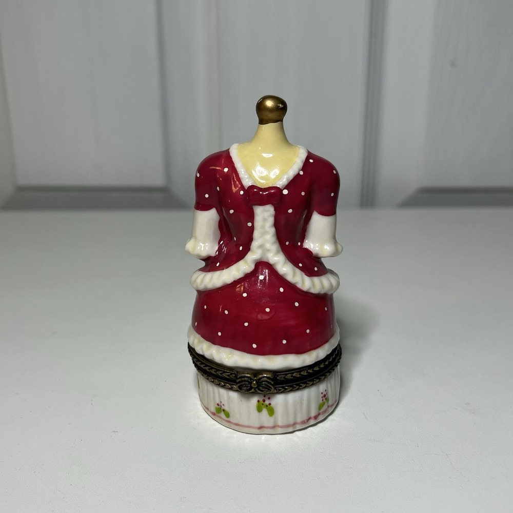 Vintage Dress on‎ Dress Form TRINKET BOX